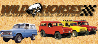 WILD HORSES Bronco Four Wheel Drive