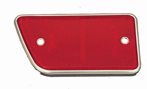 68-69 Rear Side Reflector Left Red 