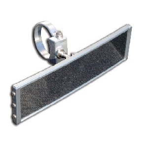 9" Wide Panoramic Rearview Mirror & Clamp 