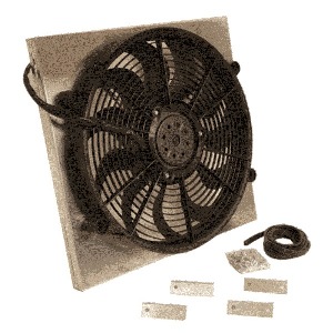 Aluminum Shrouded  High Output Radiator Fan 18-3/4x17-5/8x 3