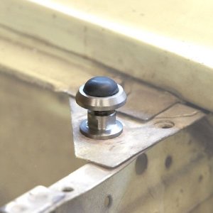 Stainless Hood Front Bumpers (Pair) 