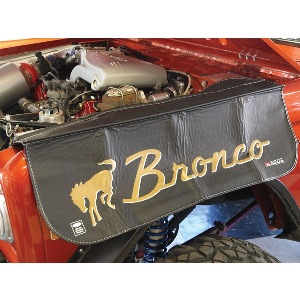 Bronco Script Fender Cover 