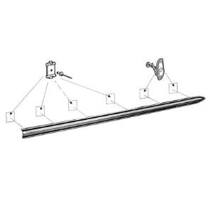 Fender Chrome Molding
