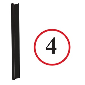 66-68 Tailgate Side Seal (Pair) 
