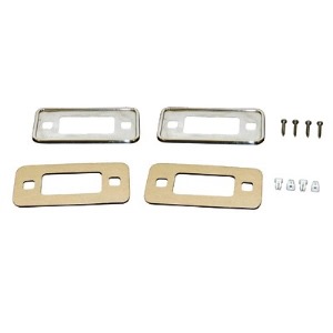 70-77 Stainless Steel Side Marker Bezel Kit Stainless steel