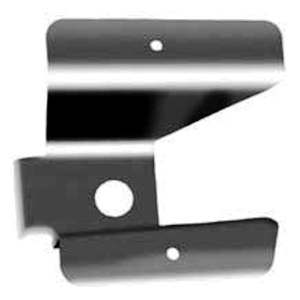 Stainless Steel Rear Reflector Bracket 70-77 w/ Tire Rack 