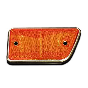 68-69 Front Side Reflector Left Amber 