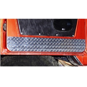 Diamond Plate Lower Door Panel Set 
