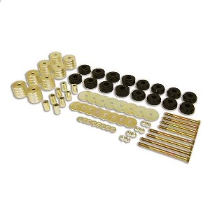 2 Aluminum Deluxe Body Lift Kit w/ Mounts 