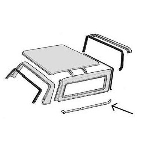 Quarter Panel Seals 78-79