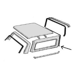 Roof Front Seal 78-79