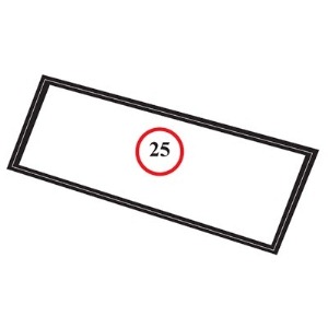 Windshield Seal 78-79 Bronco - Aftermarket 