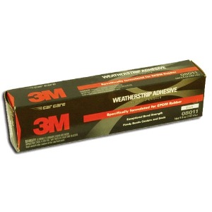 3M Black Weatherstrip Adhesive 