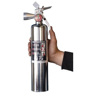 Halotron 2.5 lb. Chrome Fire Extinguisher 