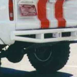 66-77 Classic Rear Bumper w/ Body Lift - No Racks 
