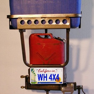 Retro Gas Can & Cooler Rack - Add On 