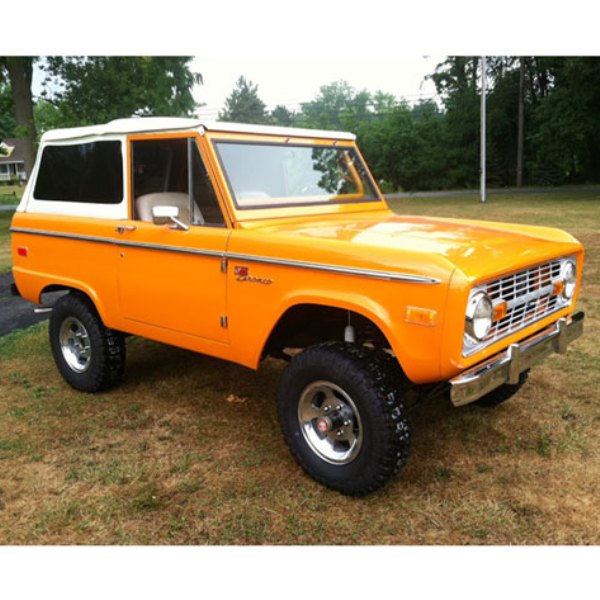 Rampage 98135 California Brief Soft Top Fits 66-77 Bronco