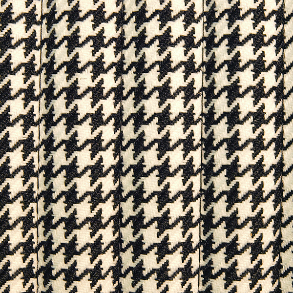 Houndstooth Seat Upholstery Cover Set White And Black Wild Horses Early Bronco Parts - Early Bronco Seat Covers Houndstooth