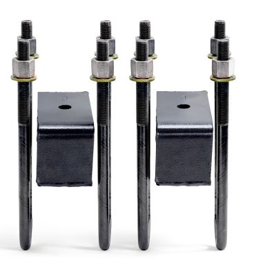 Rear Lift Blocks + U Bolts | 2.5 or 3 inch | 1966-77 Ford Bronco
