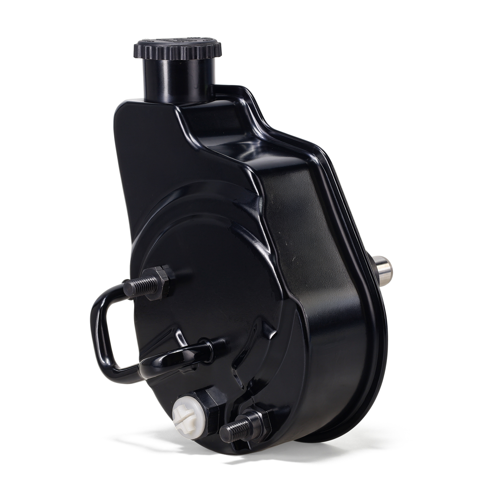 2006 04 power steering pump single return hd no pulley delphi style