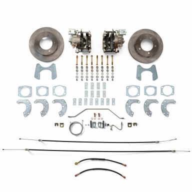 Rear Disc Brake Kit with E-Brake Cables | 1966-77 Ford Bronco