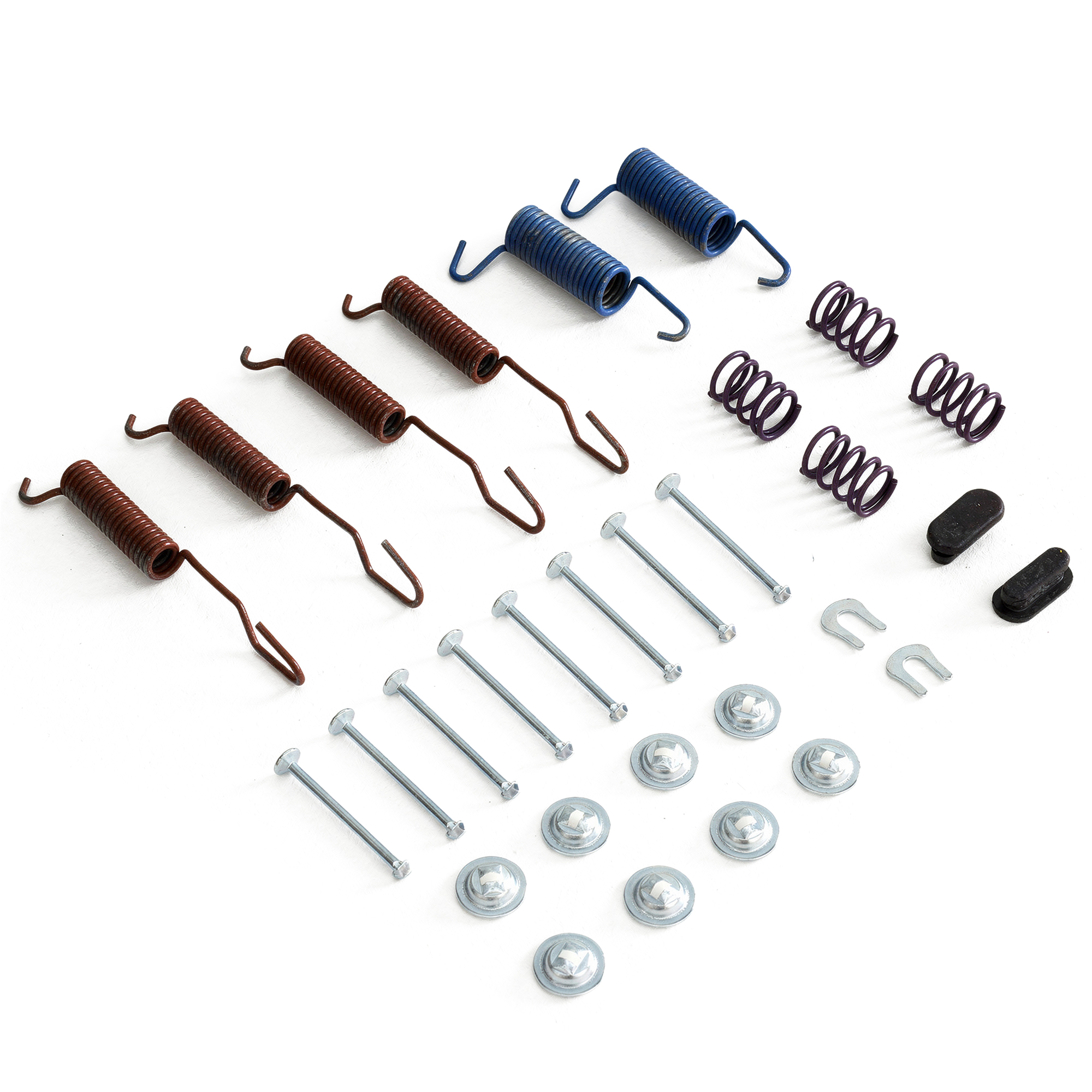 Front Drum Brake Springs Hardware Kit | 1966-75 Ford Bronco
