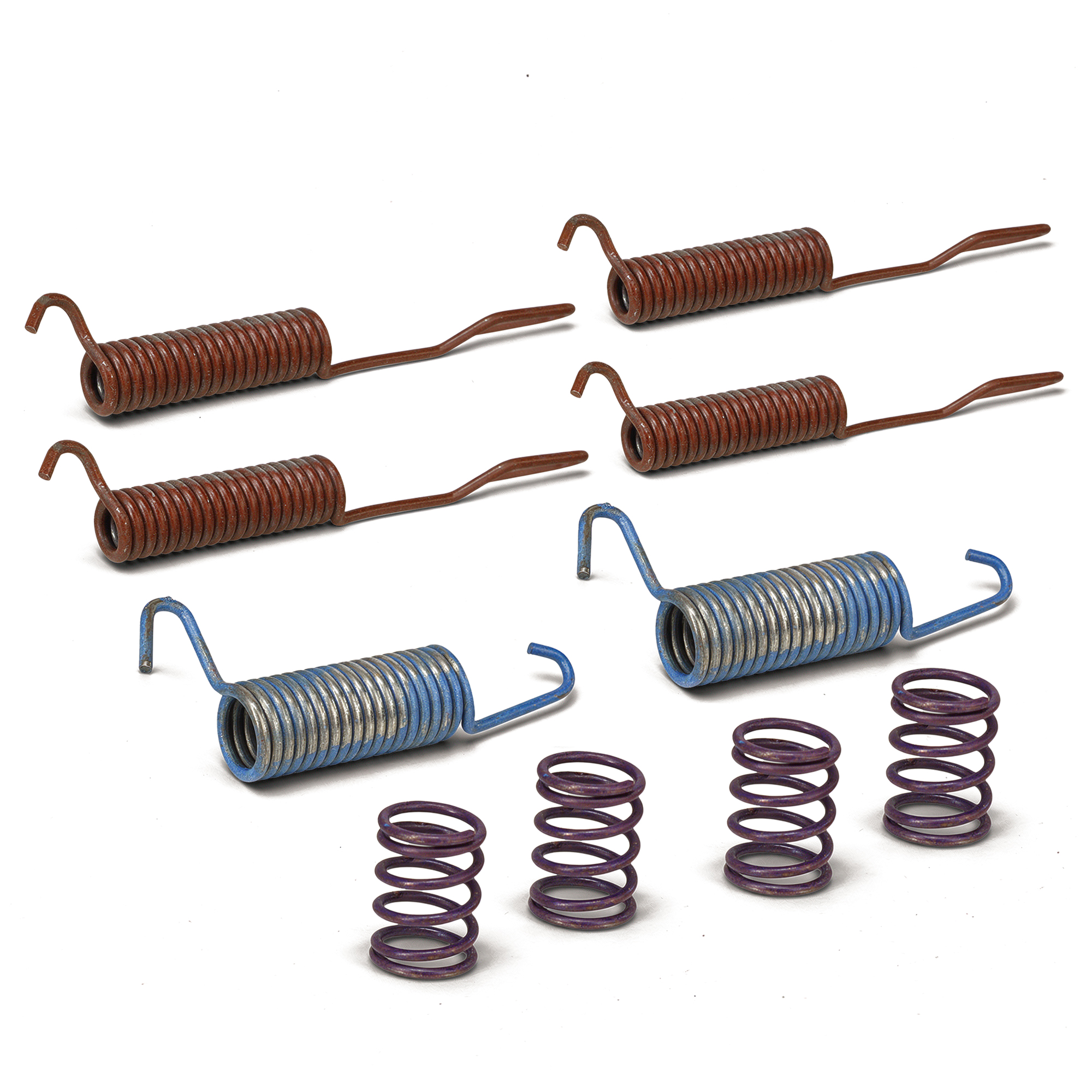 3169f 03 front drum brake springs hardware kit 1966 75 ford bronco 2