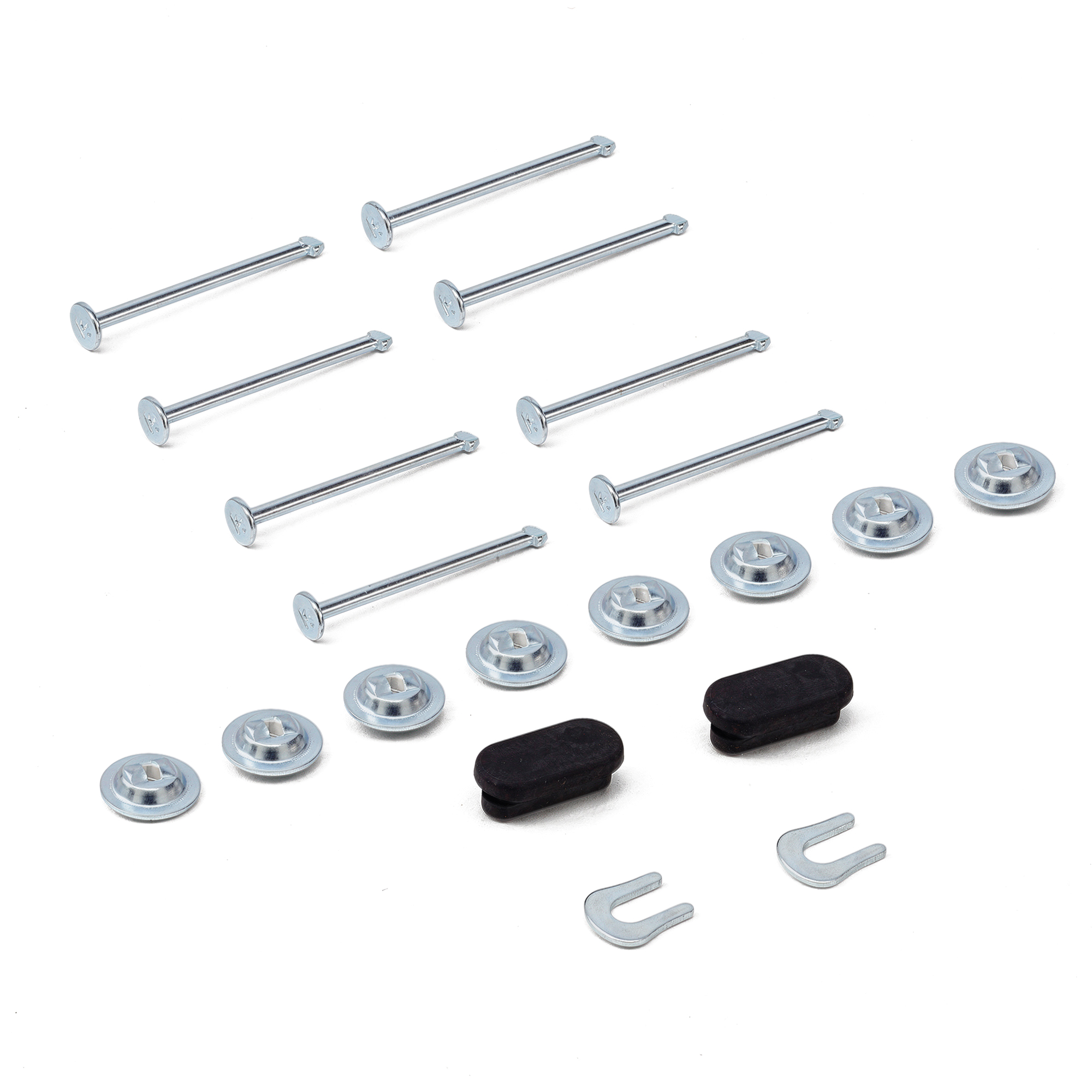 3169f 04 front drum brake springs hardware kit 1966 75 ford bronco