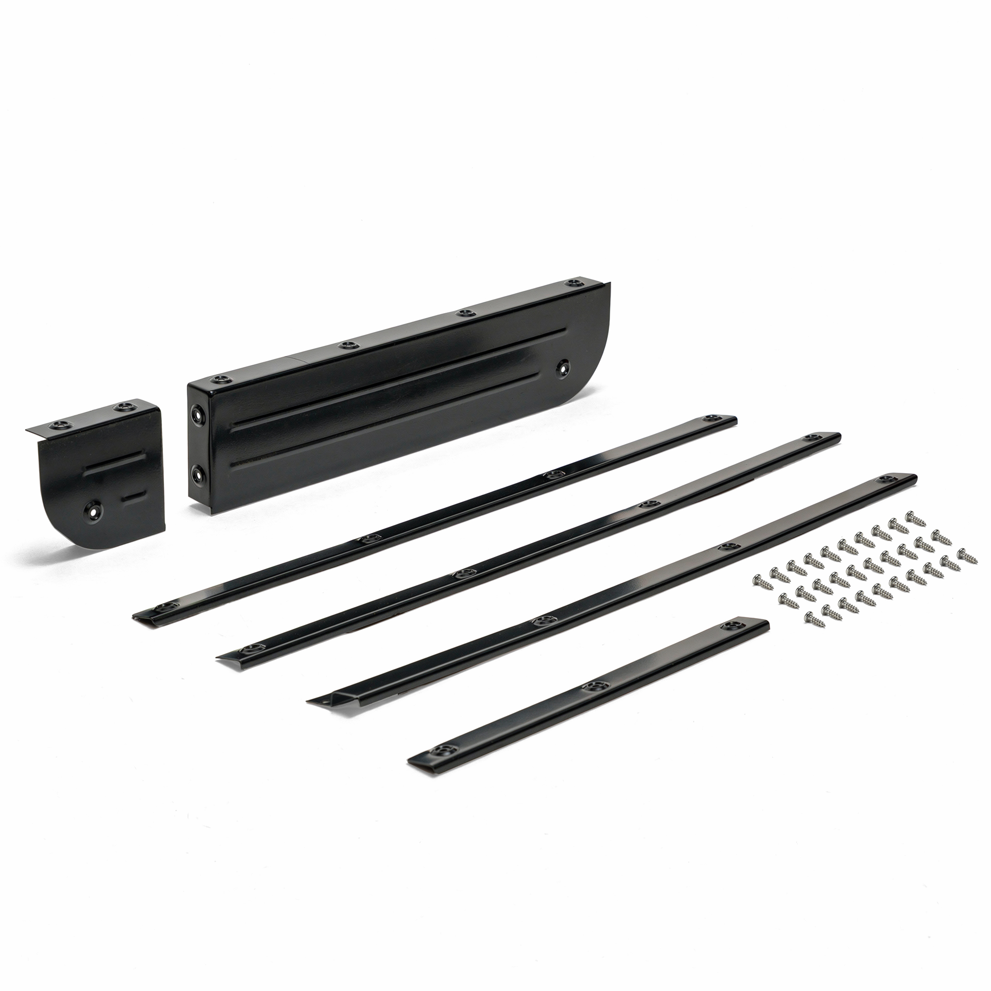 Deluxe Carpet or Floor Mat Hold Down Kit | Black | 1966-77 Ford Bronco