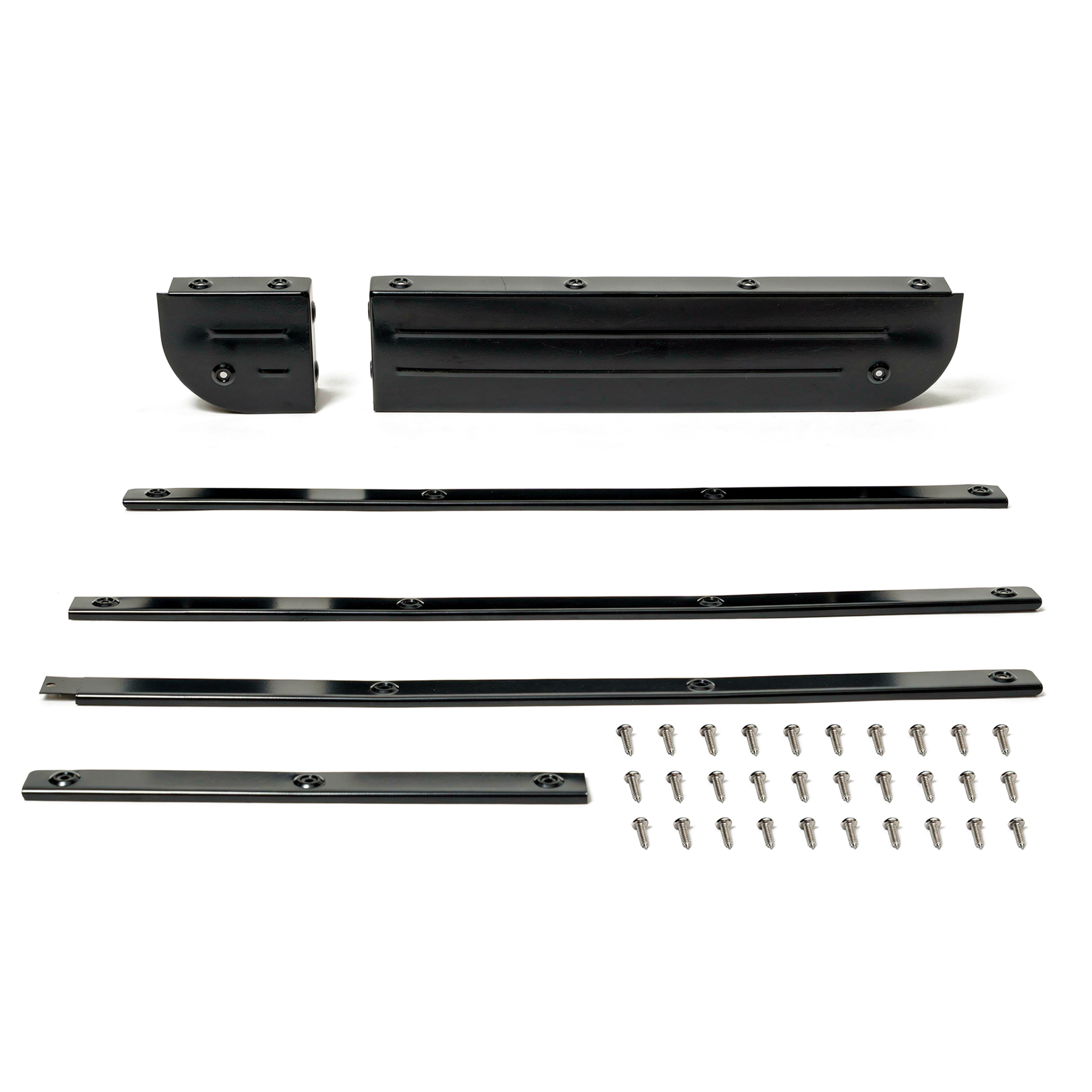 3392 02 deluxe carpet or floor mat hold down kit black 1966 77 ford bronco