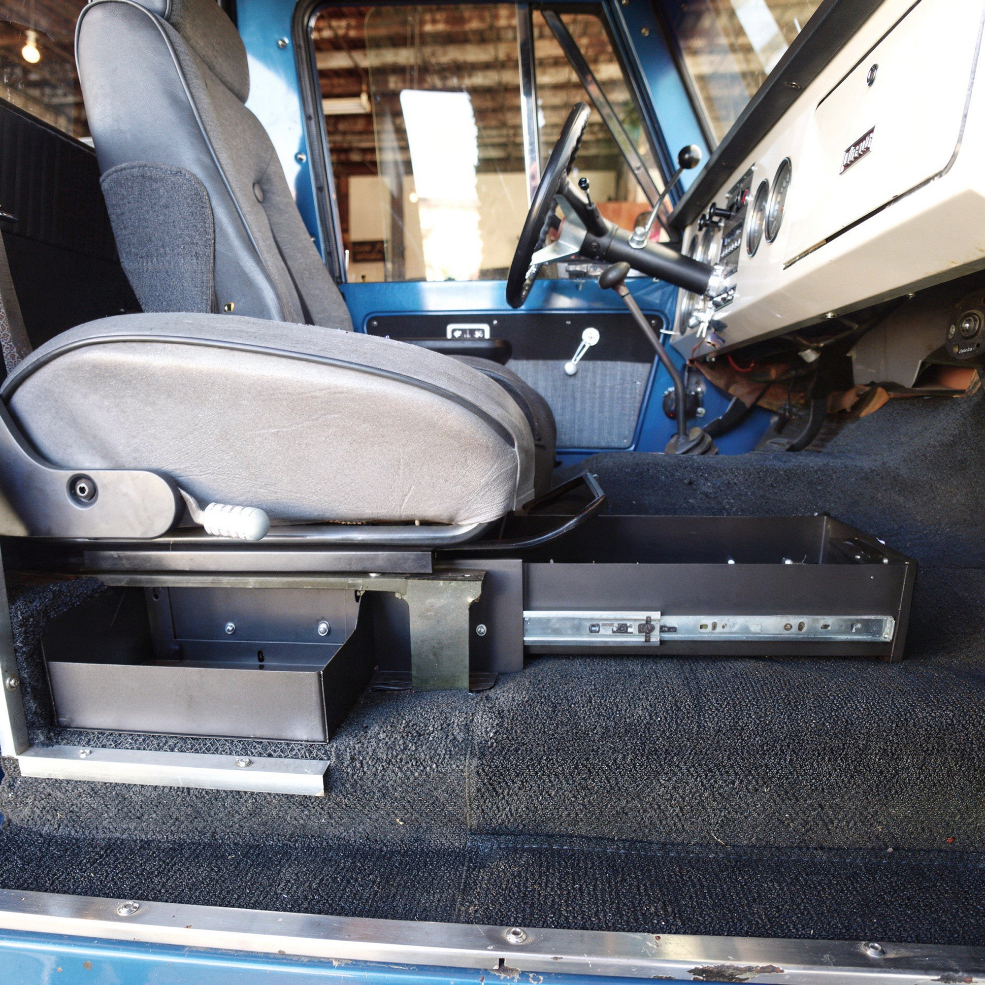 3460 04 tuffy conceal carry underseat security drawer 1966 77 ford bronco 256 01 2