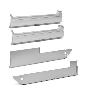 Deluxe Rocker Panel Kit | Inner & Outer, Both Sides | 1966-77 Ford Bronco