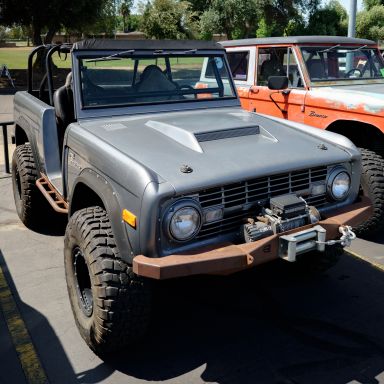 GTX Fiberglass Hood | Deluxe | 1966-77 Ford Bronco