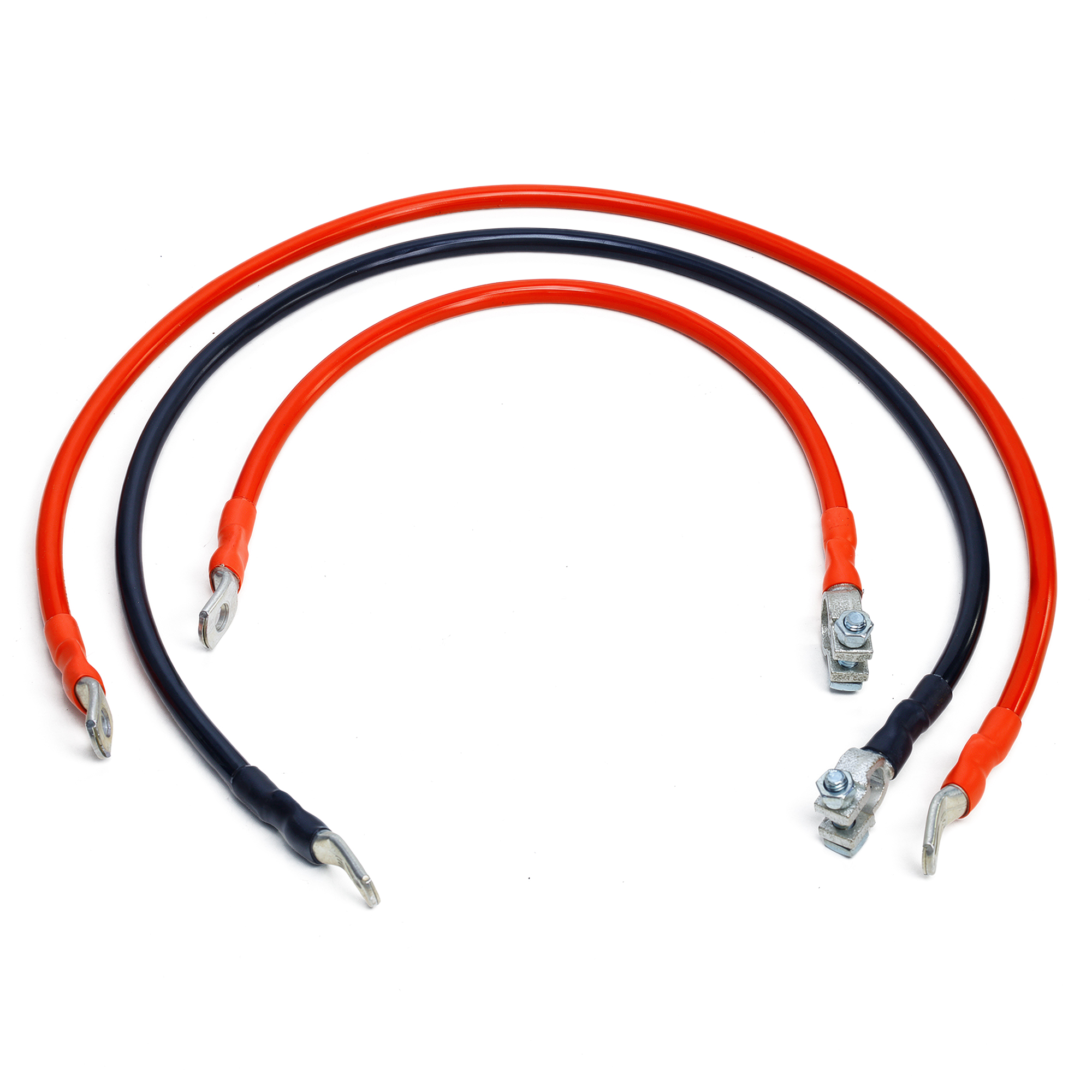 6040 01 battery cables set extreme duty 1966 79 bronco 1973 79 ford truck