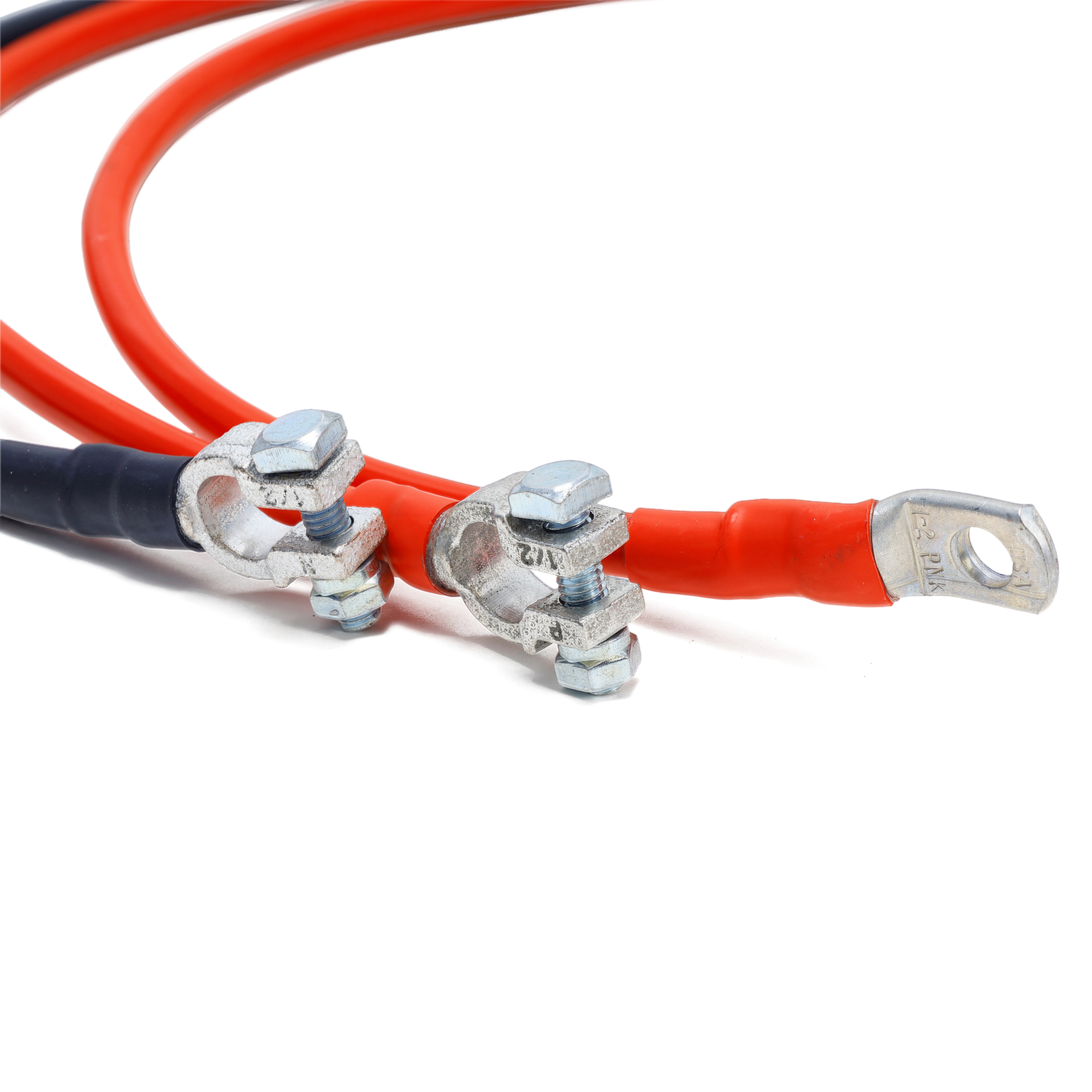 6040 04 battery cables set extreme duty 1966 79 bronco 1973 79 ford truck