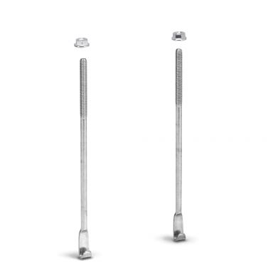 Stainless Battery Hold Down J bolts | 7.5 inch | 1966-86 Bronco, 1965-86 Ford Truck