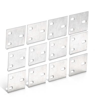 Door Hinge Shim Kit | Does Four Hinges, Stainless | 1966-77 Ford Bronco