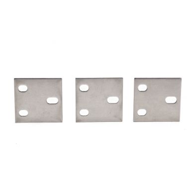 Door Hinge Shim Kit | Stainless, Does 1 Hinge | 1966-77 Ford Bronco