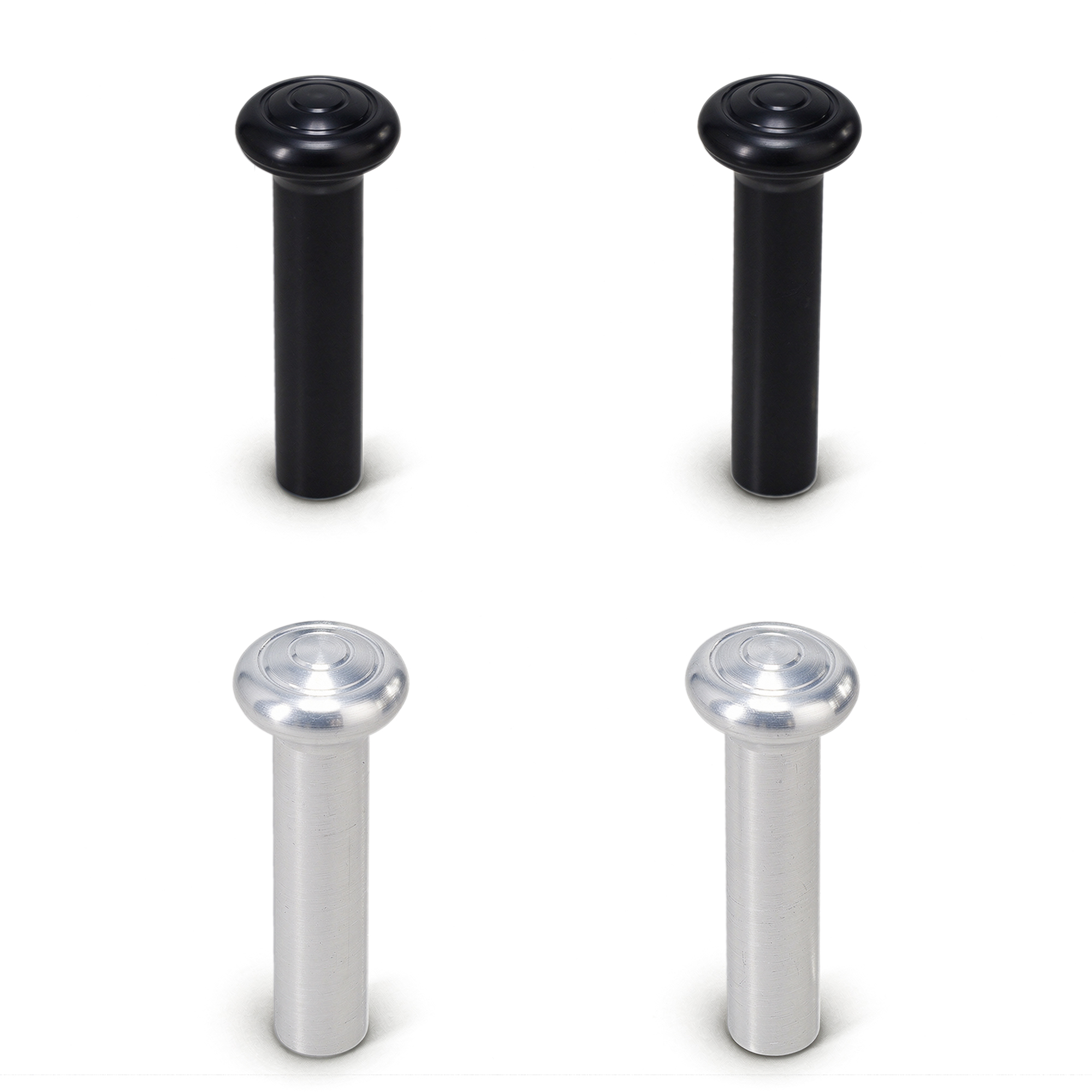 650801 03 premium billet door lock pull knobs pair 1968 81 ford bronco truck
