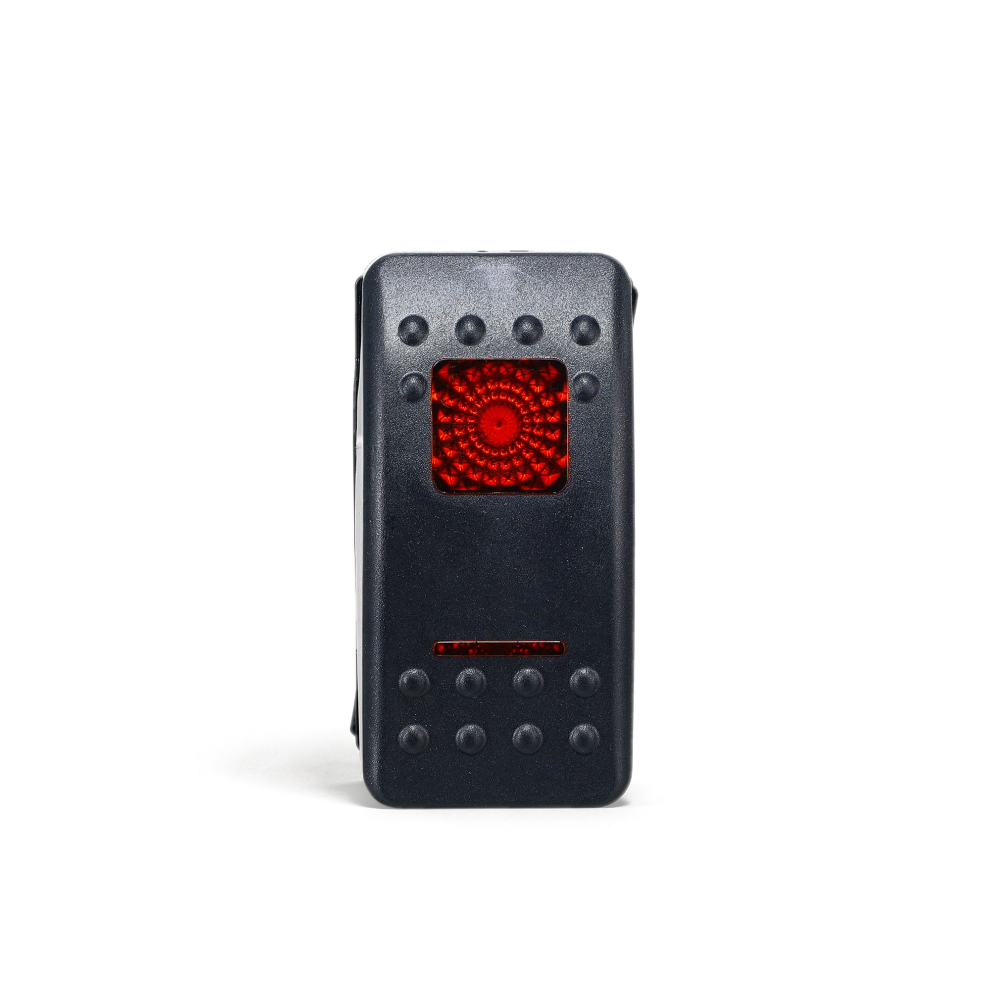 7050 02 rocker switch 20a 12v on off red led