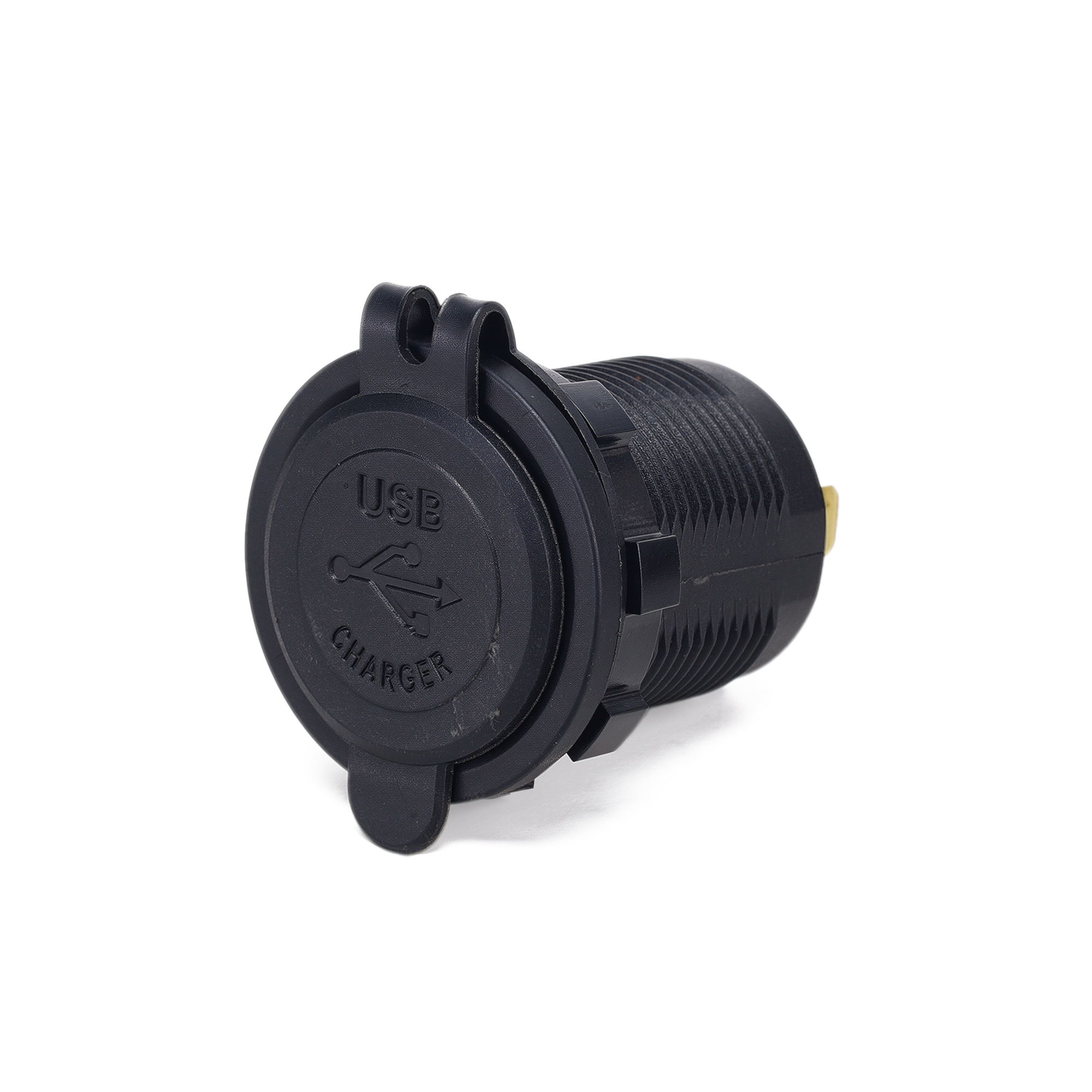 7051 03 2 port usb round socket custom mount 2