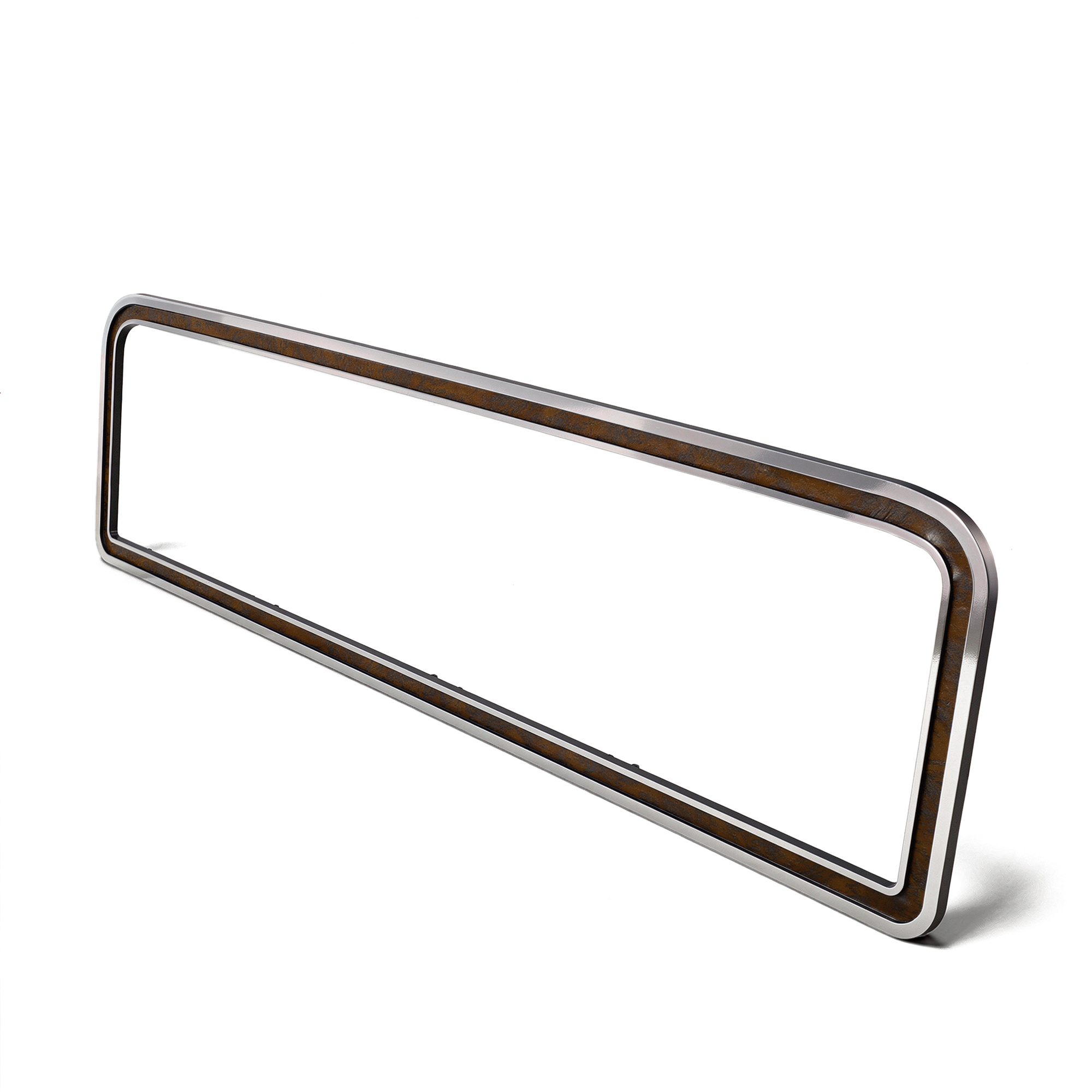 796384 03 glove box door dash trim chrome woodgrain 1978 79 bronco 1973 79 ford truck