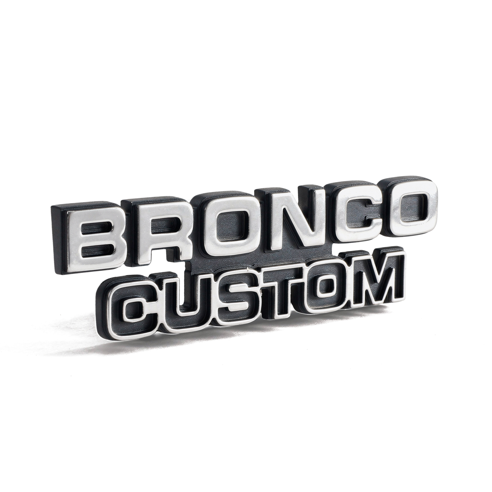 Bronco Custom Emblem | 1978-79 Ford Bronco
