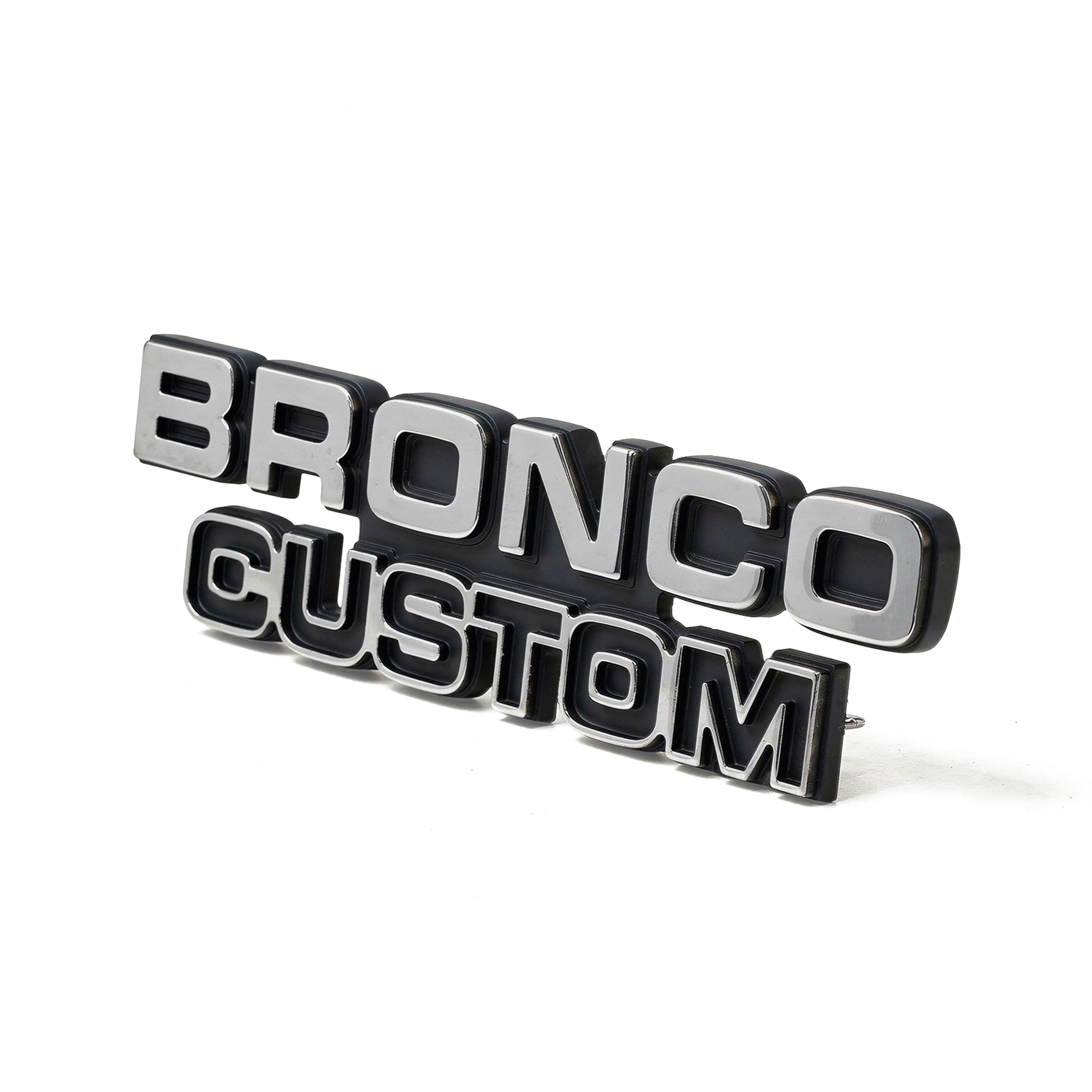 799300 03 bronco custom emblem 1978 79 ford bronco