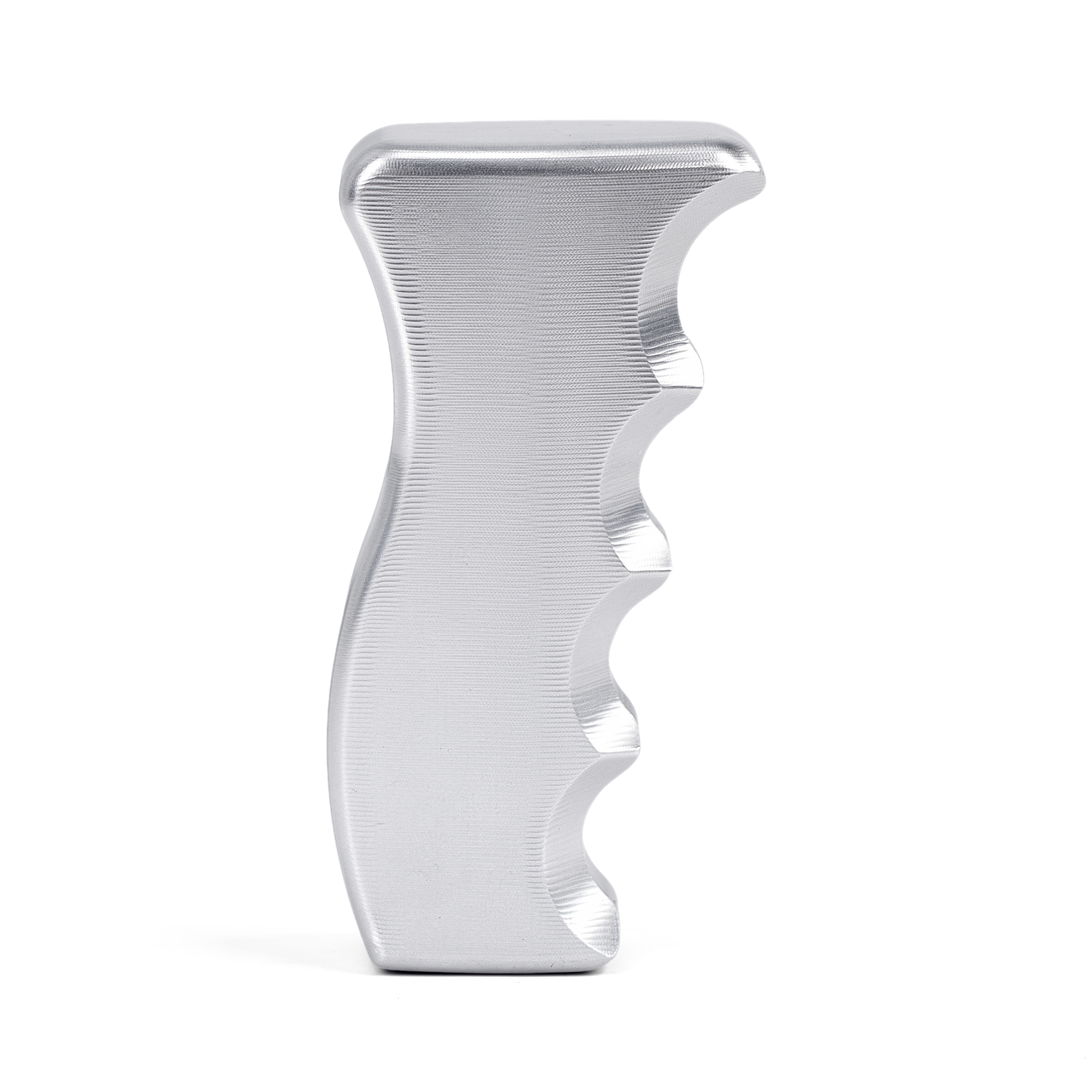 8408 02 wh billet pistol grip shifter handle knob 1 2 nc thread clear anodized