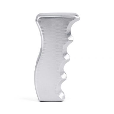 WH Billet Pistol Grip Shifter Handle Knob | 1/2 NC Thread, Clear Anodized