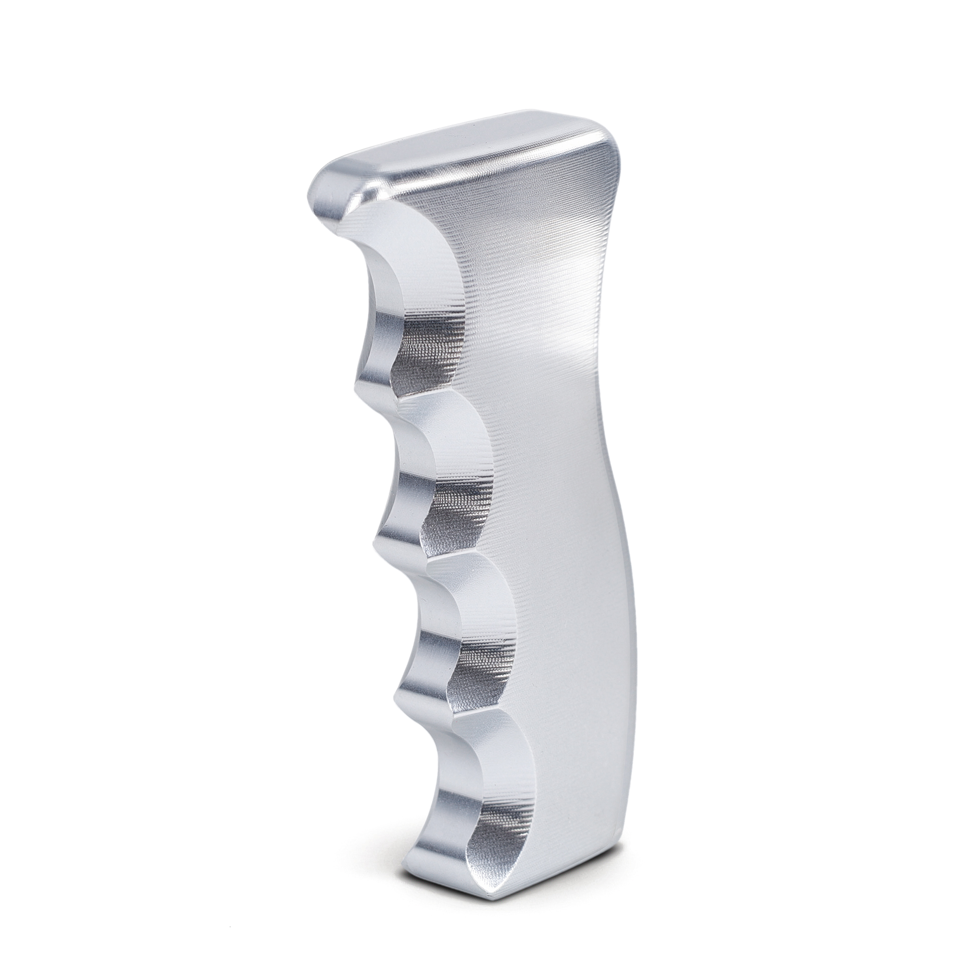 8408 03 wh billet pistol grip shifter handle knob 1 2 nc thread clear anodized