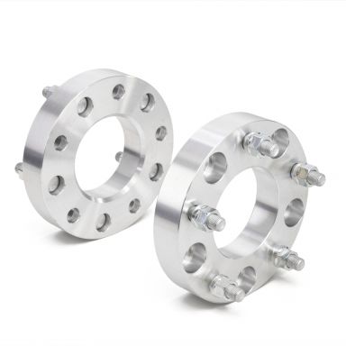 Billet Aluminum 1.25 inch Wheel Spacers | Pair | 5x5.5 Bolt Pattern