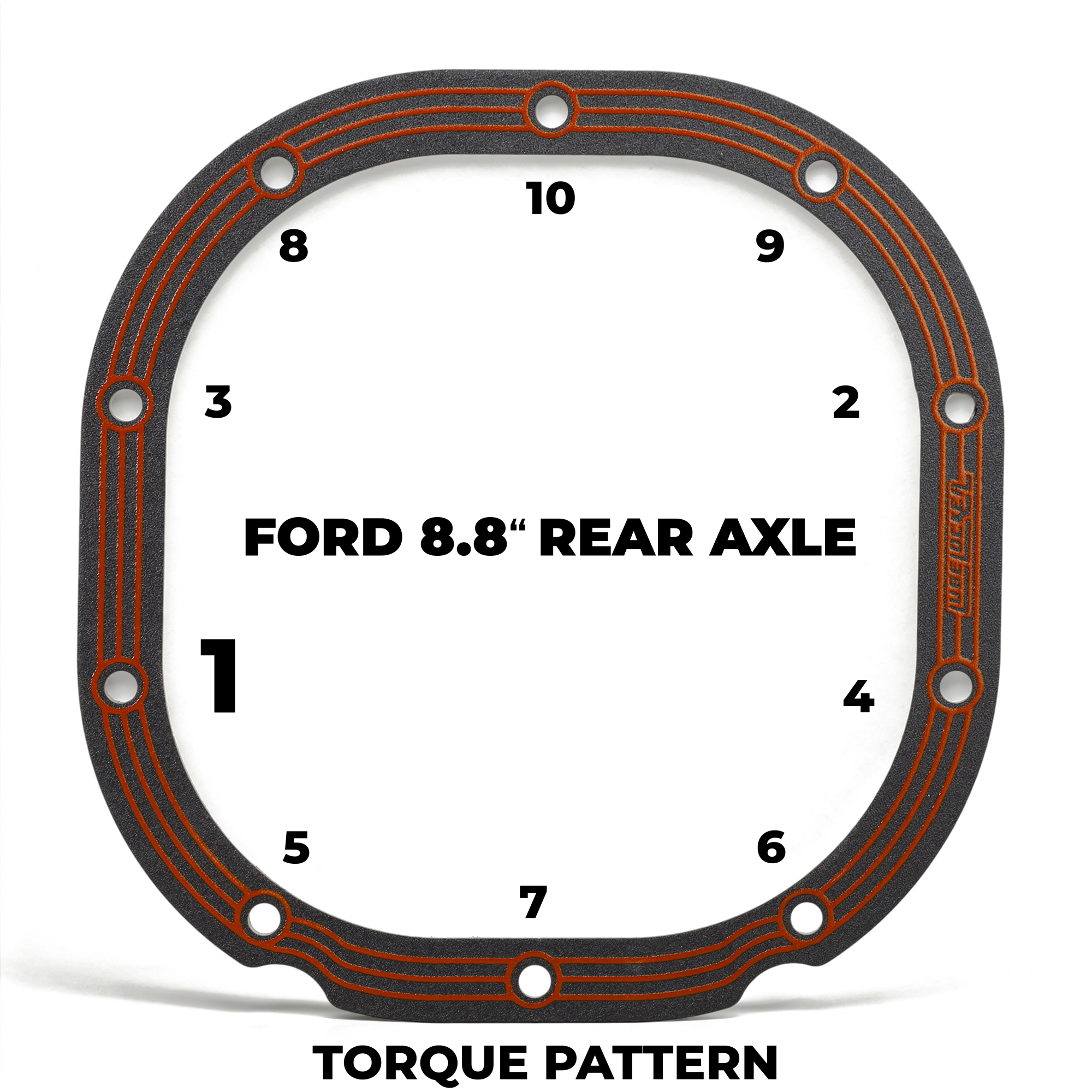 8972 02 lubelocker ford competition 8 8 inch differential cover gasket 3