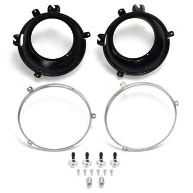 Headlight Mounting Bucket Kit | 1966-77 Ford Bronco
